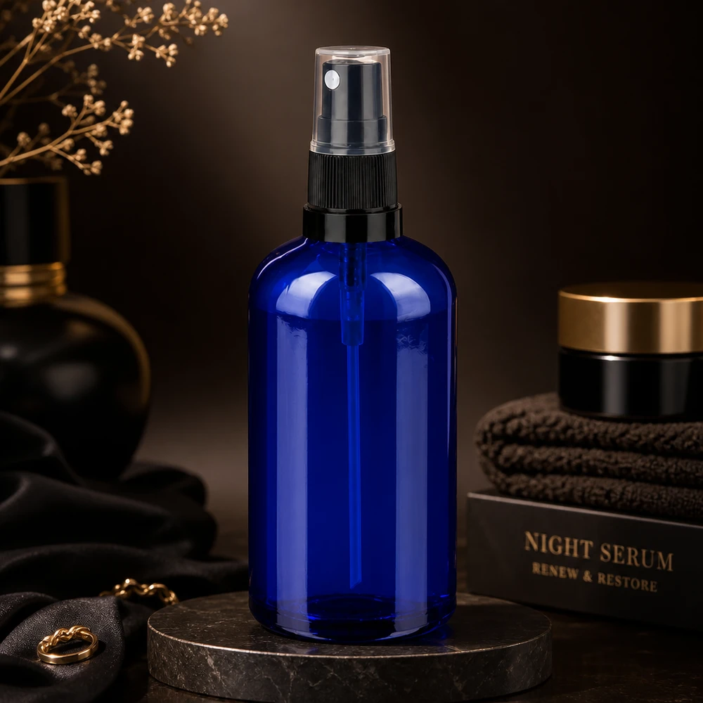 100 ml butelka ze spryskiwaczem czarna/przezroczysta STD BlueLine UT18/100 100 ml butelka ze spryskiwaczem czarna/przezroczysta STD BlueLine UT18/100