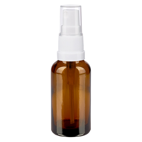 30 ml butelka ze spryskiwaczem bia&#322;a/przezroczysta STD BrownLine UT18/30