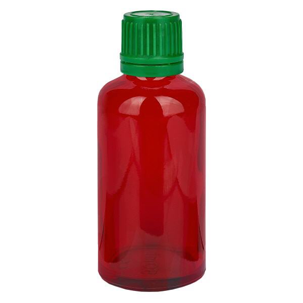 Butelka 50 ml 11 mm SV zielona OV RedLine UT18/50