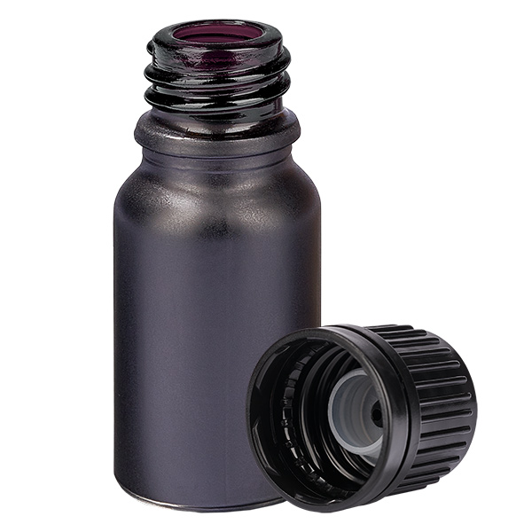 Butelka 10ml (globulka) 3mm GR s. OV BlackL. UT18/10 Butelka 10ml (globulka) 3mm GR s. OV BlackL. UT18/10