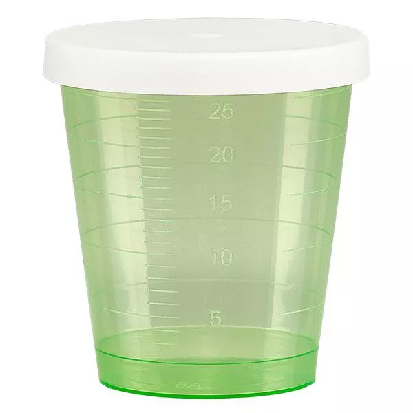 Zielony kubek leczniczy 30 ml Zielony kubek leczniczy 30 ml