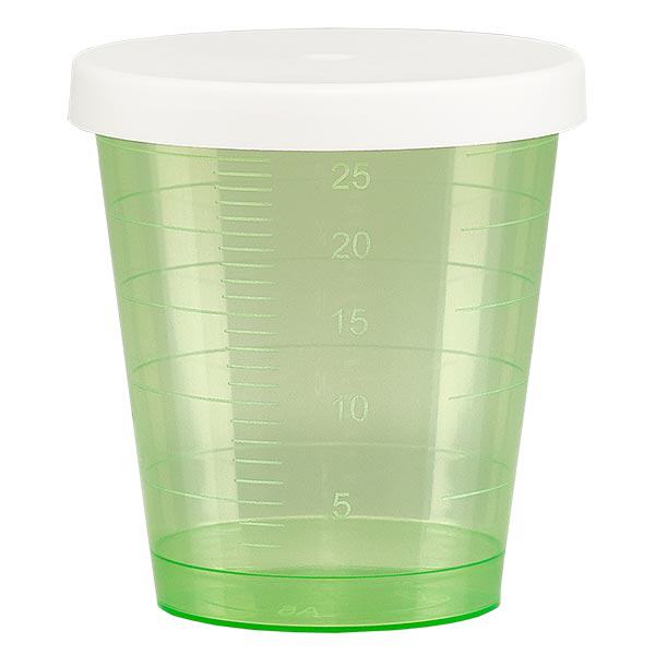 Zielony kubek leczniczy 30 ml Zielony kubek leczniczy 30 ml