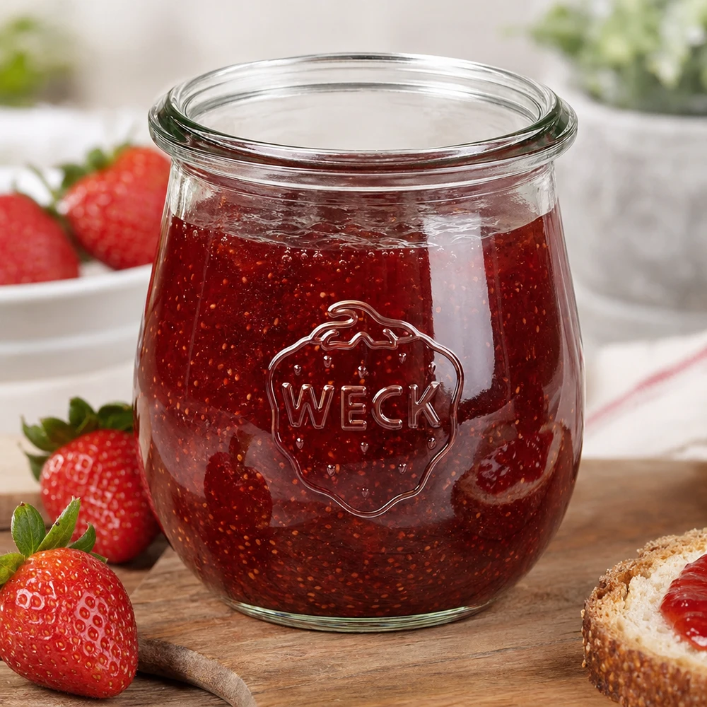 Słoik tulipanowy 220 ml WECK RR60 Słoik tulipanowy 220 ml WECK RR60