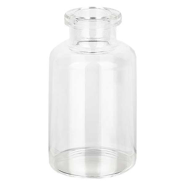 Butelka iniekcyjna z przezroczystego szkła 20 ml Butelka iniekcyjna z przezroczystego szkła 20 ml