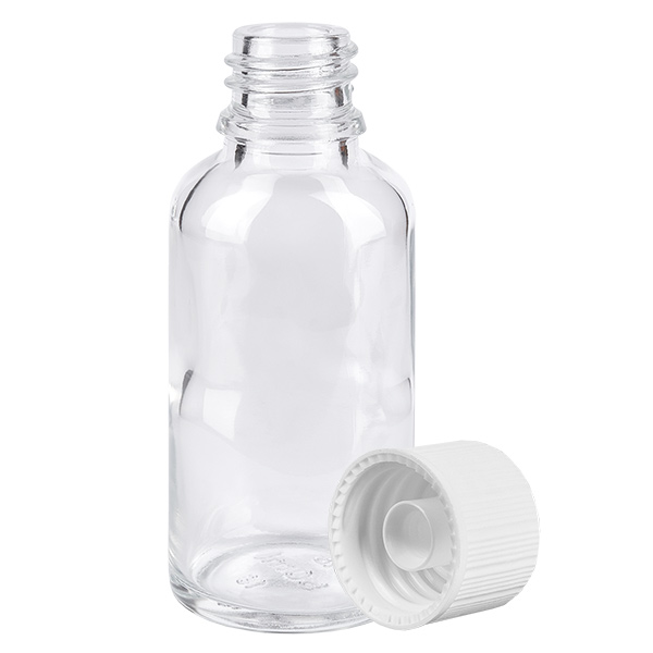 Butelka 30 ml 11 mm SV bia&#322;a STD ClearLine UT18/30