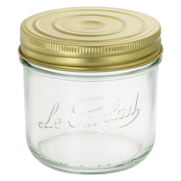415ml Sturzglas "Familia Wiss" 2-teiliges Deckelsystem Le Pa 415ml Sturzglas "Familia Wiss" 2-teiliges Deckelsystem Le Pa