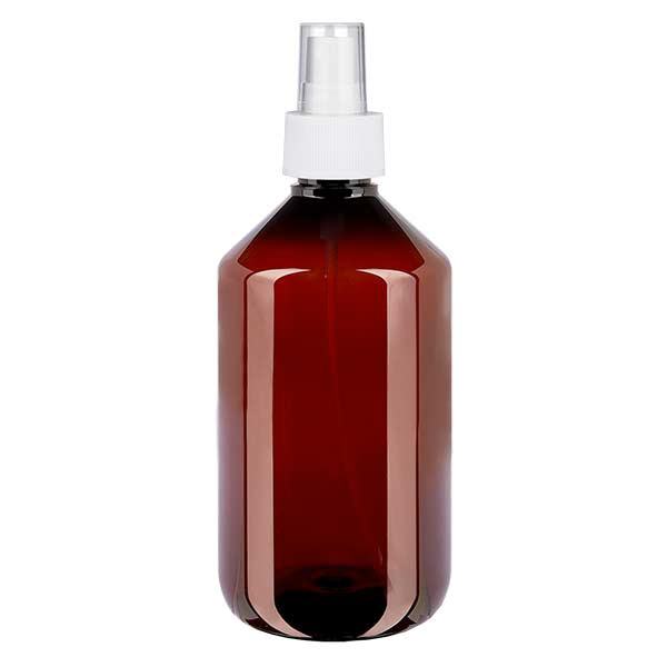 Butelka PET 500ml z atomizerem biała Butelka PET 500ml z atomizerem biała