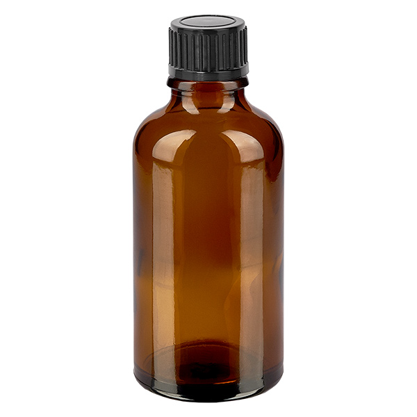 Butelka 50 ml 11 mm SV czarna STD BrownLine UT18/50