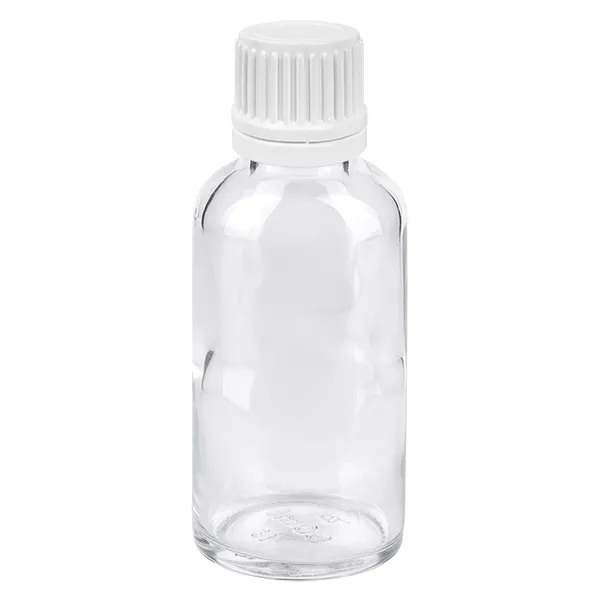 Butelka z kroplomierzem 30 ml 0,7 mm biała OV ClearLine UT18/30 Butelka z kroplomierzem 30 ml 0,7 mm biała OV ClearLine UT18/30
