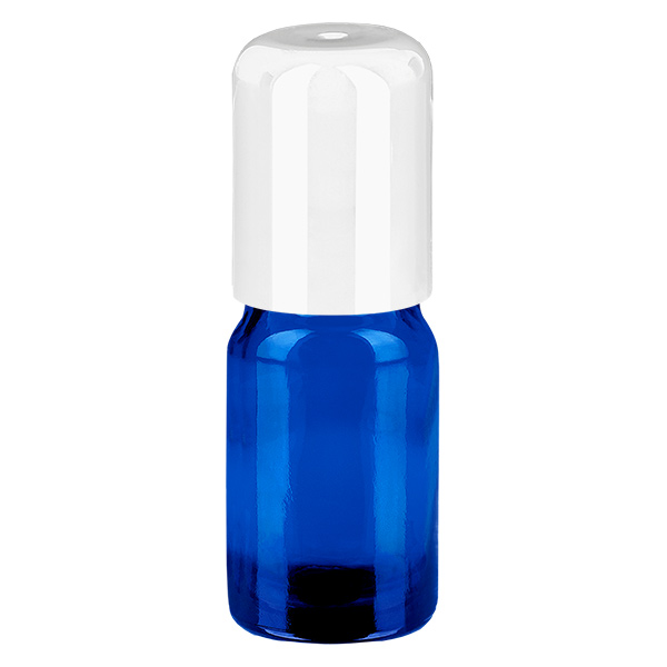 Butelka roll-on 5 ml bia&#322;a STD BlueLine UT18/5