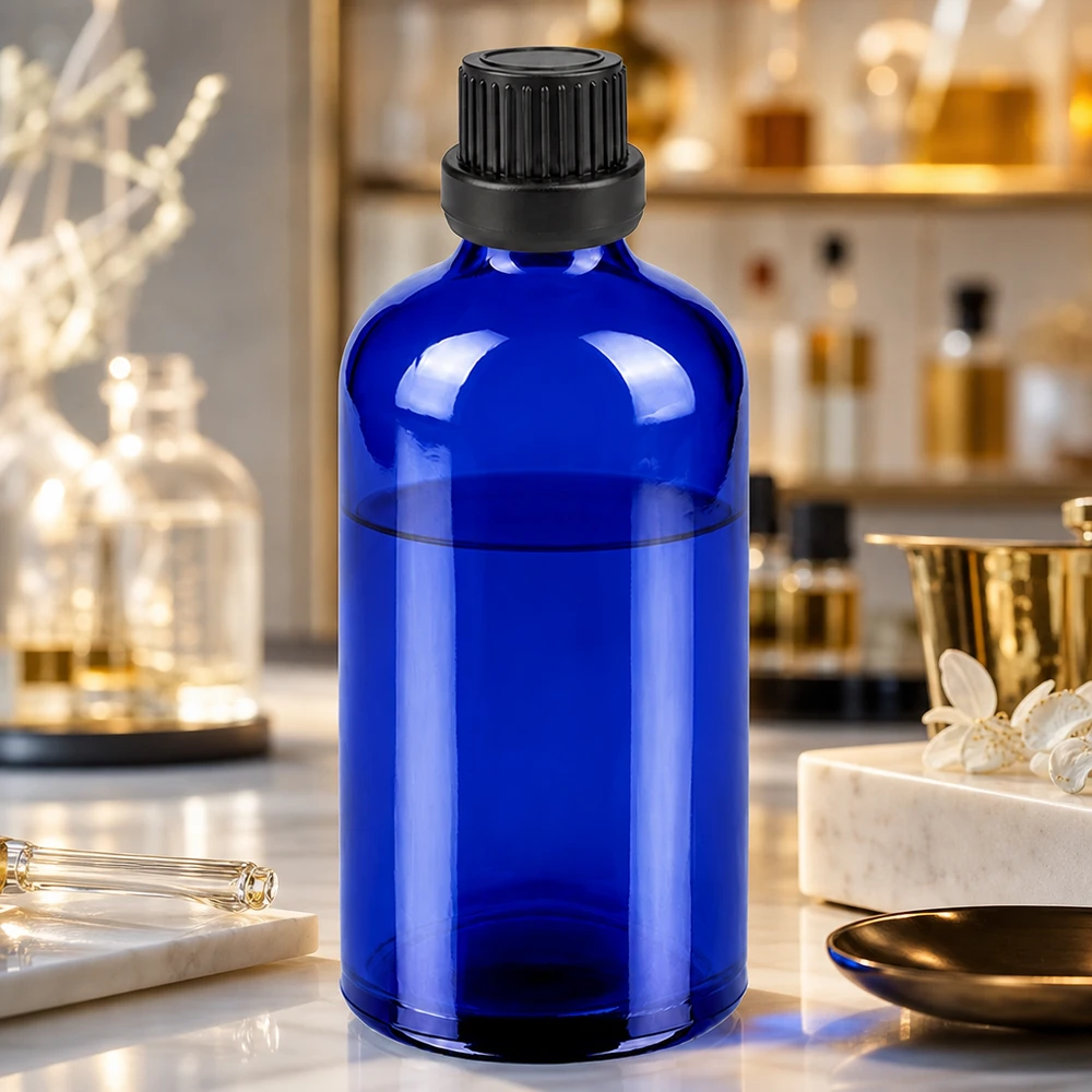 100 ml butelka z zakraplaczem 2 mm czarna OV BlueLine UT18/100