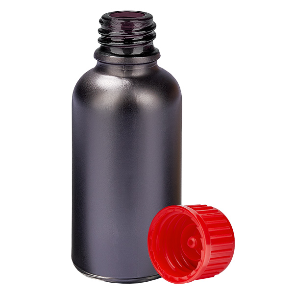 Butelka 30 ml 11 mm SV czerwona STD BlackLine UT18/30