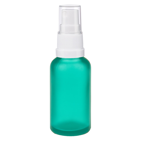 Butelka ze spryskiwaczem 30 ml biała/przezroczysta STD GreenLine UT18/30