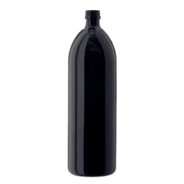 Butelka na wodę fioletowa okrągła 1000ml, DIN PP28STD Butelka na wodę fioletowa okrągła 1000ml, DIN PP28STD