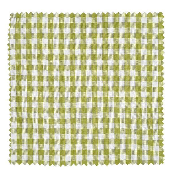 Serwetka materia&#322;owa zielona w kratk&#281; 150x150mm kwadratowa