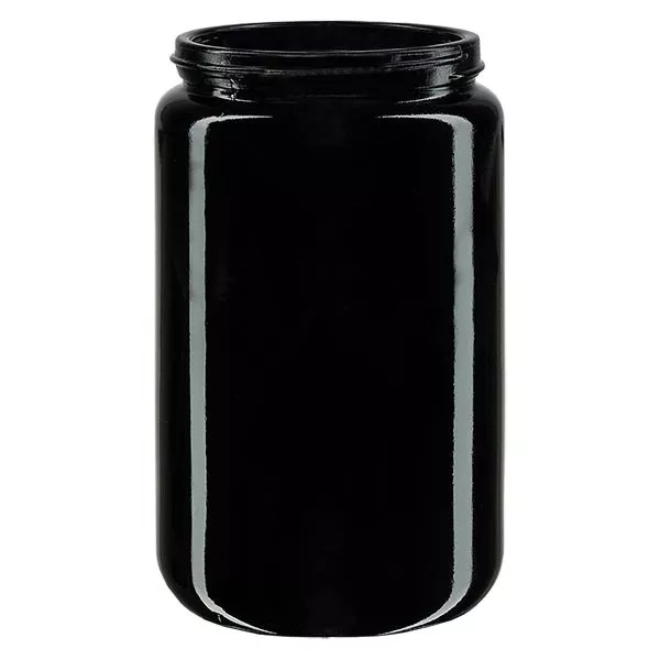 Słoik z szeroką szyjką + fioletowe szkło 400 ml, bez pokrywki Słoik z szeroką szyjką + fioletowe szkło 400 ml, bez pokrywki