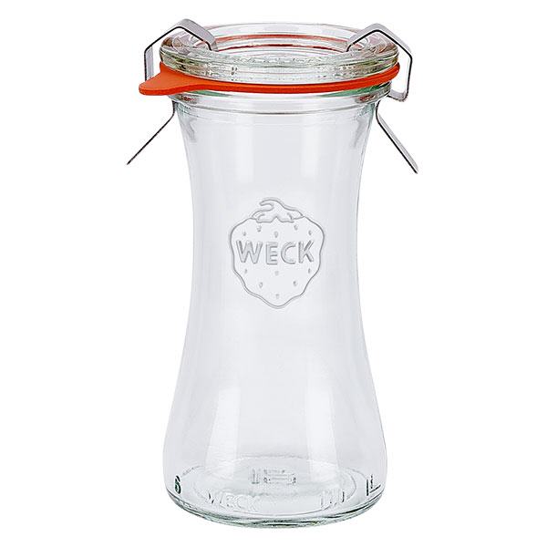 S&#322;oik delikatesowy 100ml kompletny WECK RR40