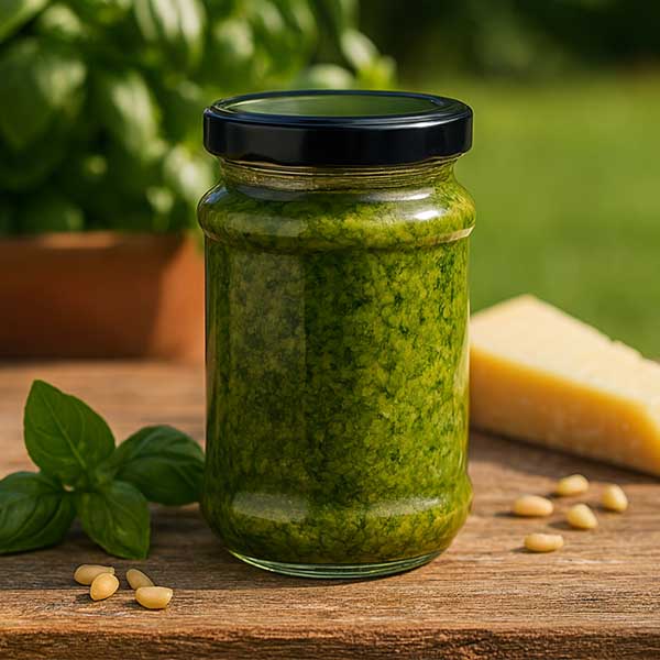 Słoik okrągły 390 ml z pokrywką BasicSeal, czarny UNiTWIST