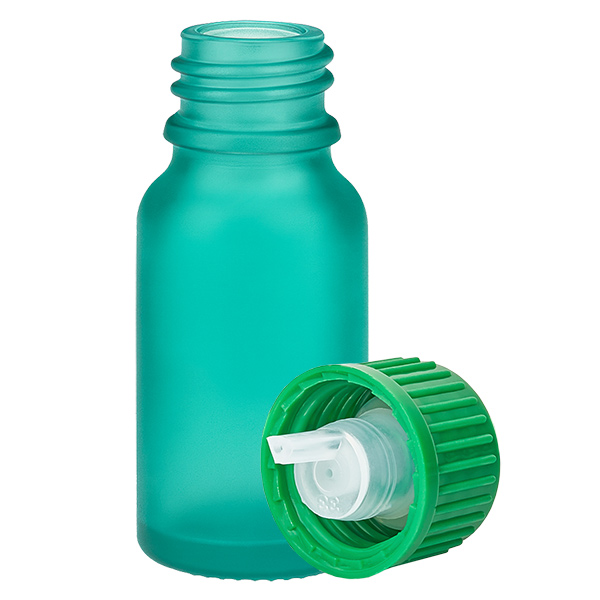 Butelka z kroplomierzem 10 ml 0,8 mm zielona STD GreenLine UT18/10 Butelka z kroplomierzem 10 ml 0,8 mm zielona STD GreenLine UT18/10