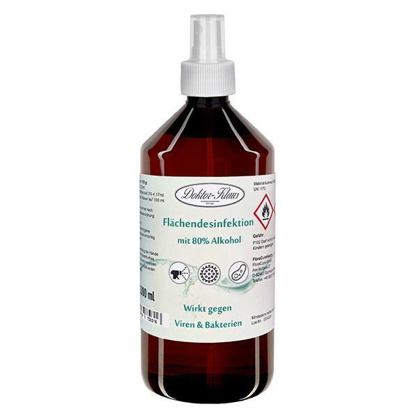 Spray do dezynfekcji powierzchni 1000ml Doktor-Klaus Spray do dezynfekcji powierzchni 1000ml Doktor-Klaus