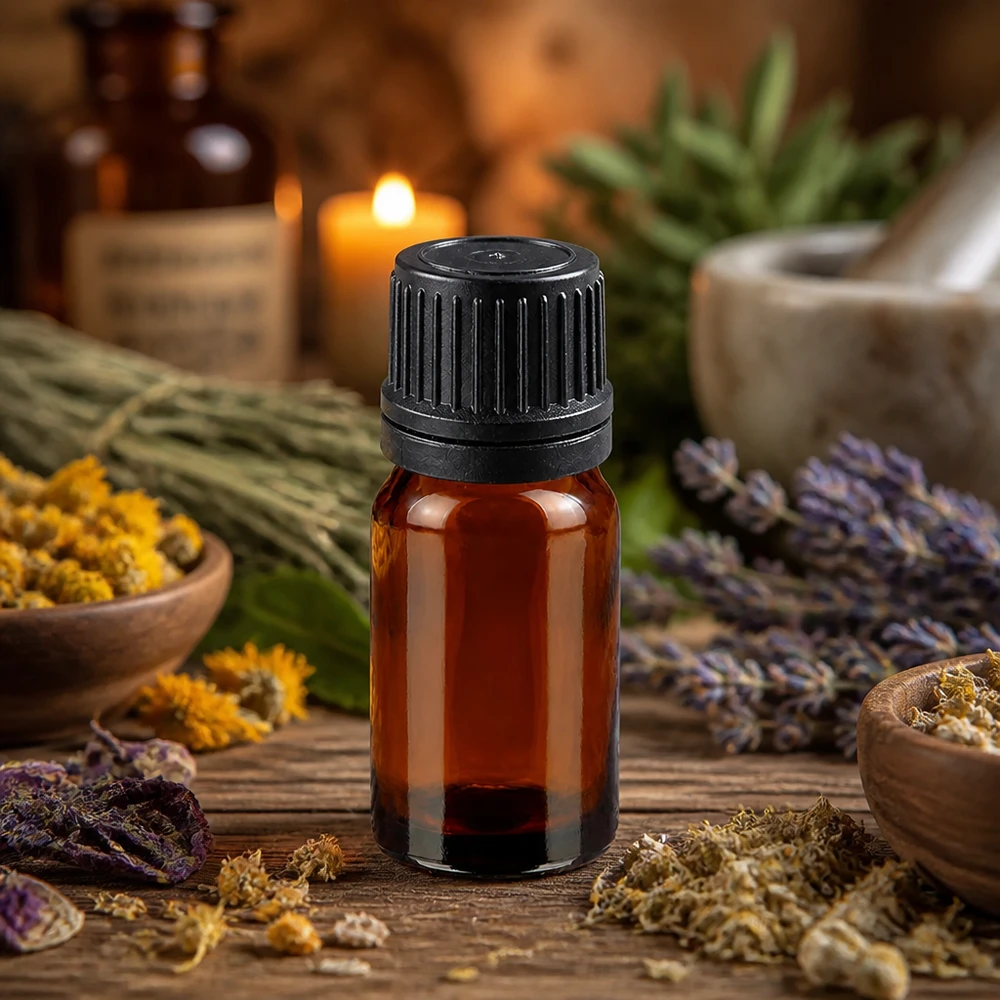 Butelka z zakraplaczem 5 ml 1 mm czarna OV BrownLine UT18/5 Butelka z zakraplaczem BrownLine 5 ml wykonana z wysokiej jakości bursztynowego szkła z czarną nakrętką z zabezpieczeniem przed manipulacją.