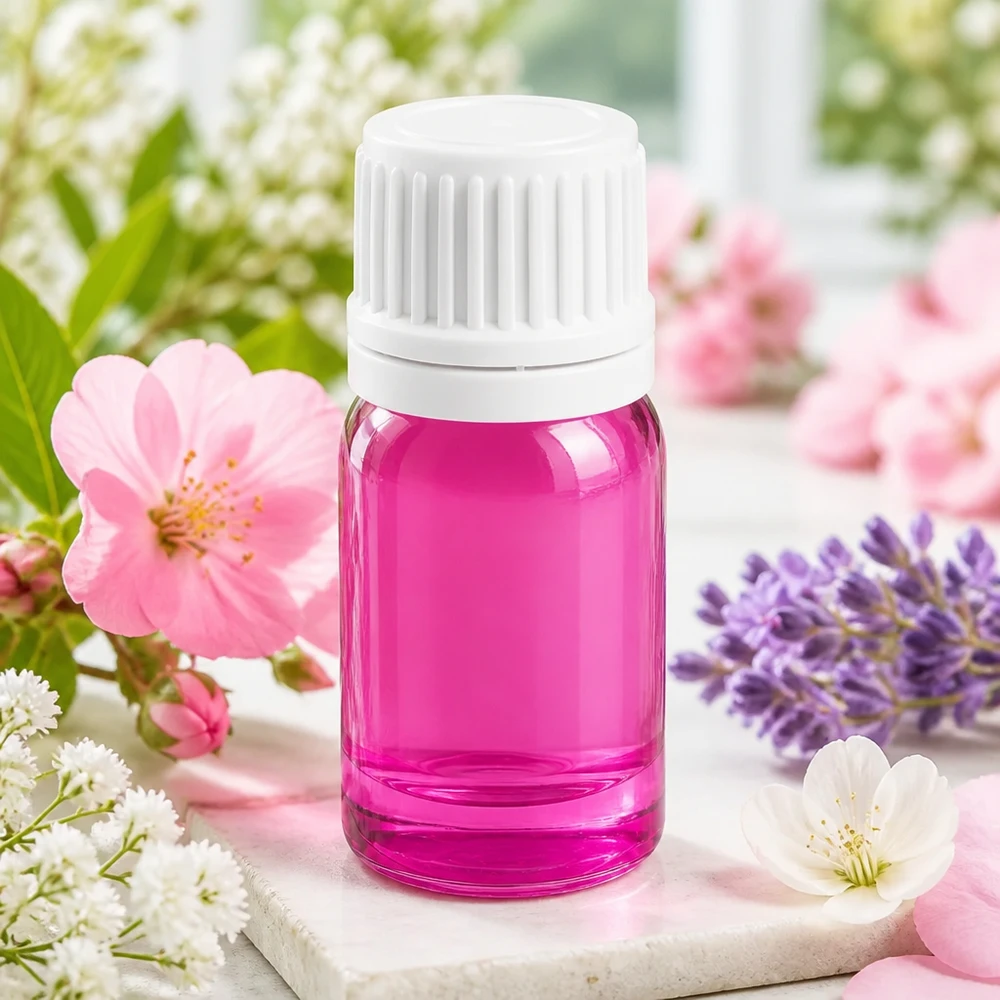 Butelka 5 ml z zakrętką 11 mm w kolorze białym Oryginalna zakrętka PurpleLine UT18/5 Profesjonalna szklana butelka PurpleLine o pojemności 5 ml z zamknięciem umożliwiającym łatwe manipulowanie i bezpieczne przechowywanie produktu.