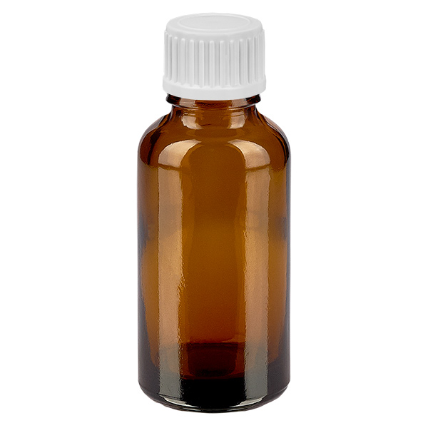 Butelka z kroplomierzem 30 ml 0,9 mm biała STD BrownLine UT18/30