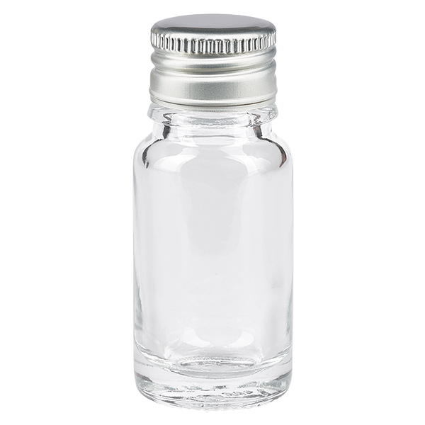 Butelka 10 ml 11 mm SV aluminiowo-srebrna STD ClearL.UT18/10