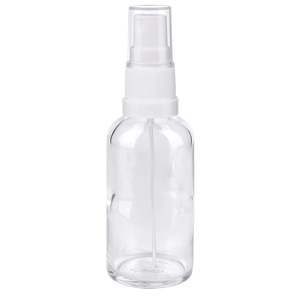 50 ml butelka ze spryskiwaczem biała/przezroczysta STD ClearLine UT18/50 50 ml butelka ze spryskiwaczem biała/przezroczysta STD ClearLine UT18/50