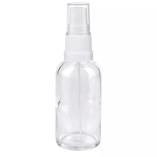 50 ml butelka ze spryskiwaczem biała/przezroczysta STD ClearLine UT18/50 50 ml butelka ze spryskiwaczem biała/przezroczysta STD ClearLine UT18/50