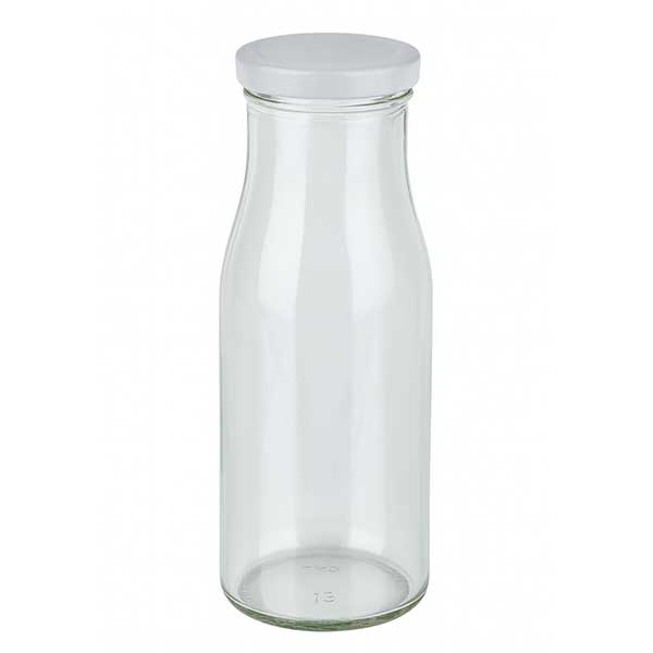 150 ml butelka z pokrywką BasicSeal, biała UNiTWIST