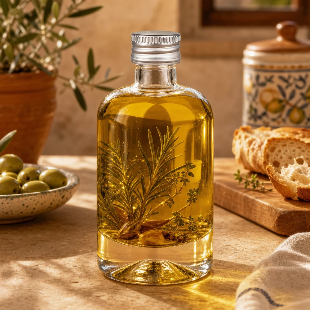Butelka szklana 40 ml Sara z zakrętką srebrną UNiTWIST® Butelka szklana 40 ml Sara z zakrętką srebrną UNiTWIST®