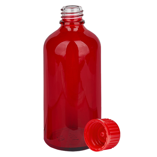 Butelka 100 ml 11 mm SV czerwona STD RedLine UT18/100 Butelka 100 ml 11 mm SV czerwona STD RedLine UT18/100
