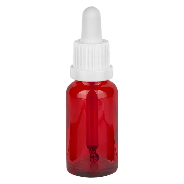 Butelka z pipetą 20 ml biała OV RedLine UT18/20