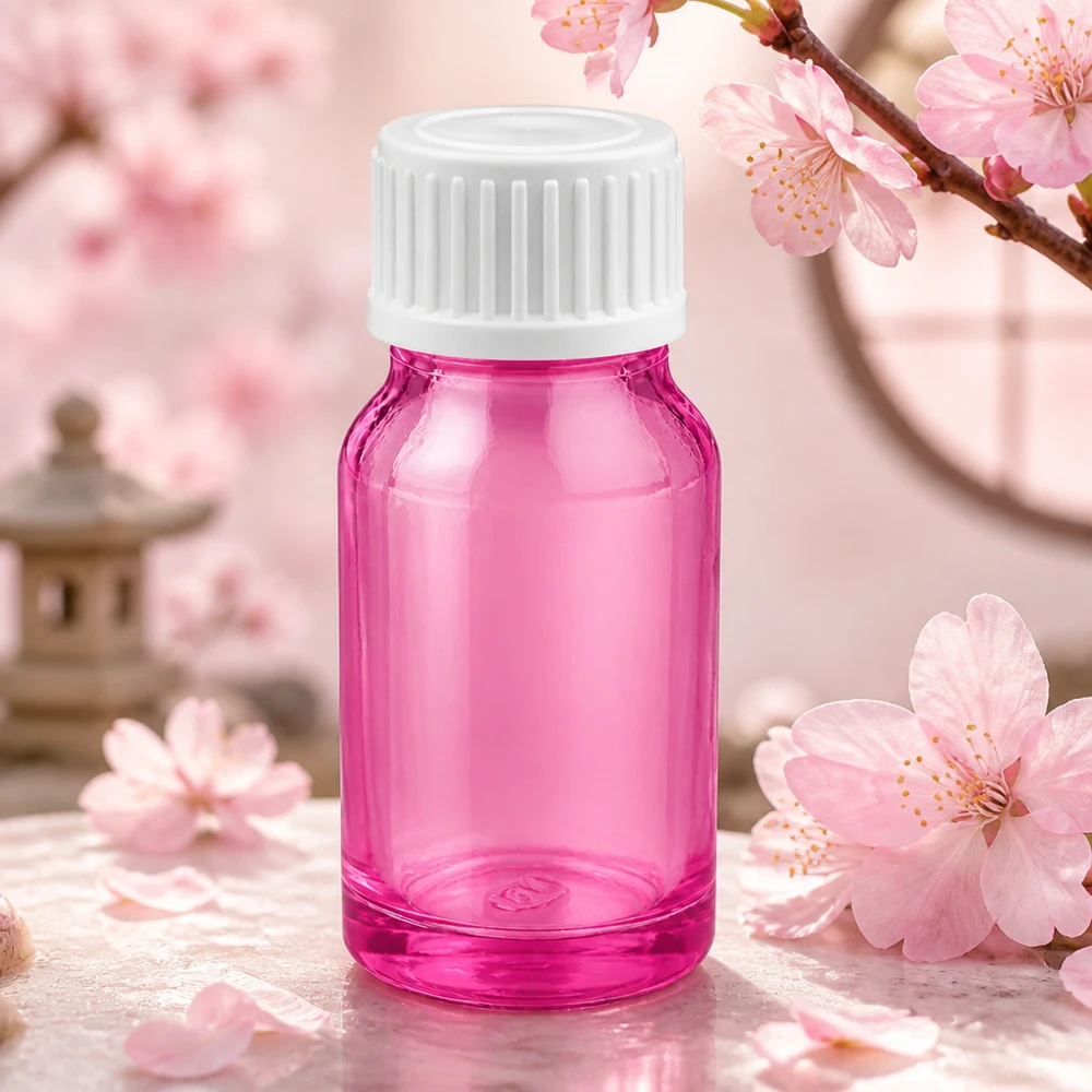 Butelka z zakraplaczem 10 ml 0,9 mm biały standard PurpleLine. UT18/10 Fioletowa butelka z zakraplaczem 10 ml z białą zakrętką STD UT18/10 do esencji w płynie
