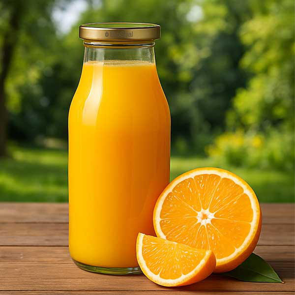 Butelka UNiTWIST263 w kolorze złotym. Pokrywka TO43 BioSeal