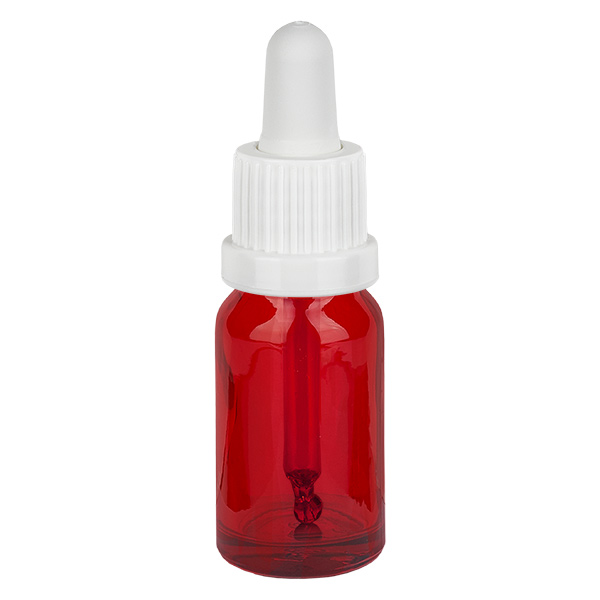 Butelka z pipetą 10 ml biała OV RedLine UT18/10 Butelka z pipetą 10 ml biała OV RedLine UT18/10