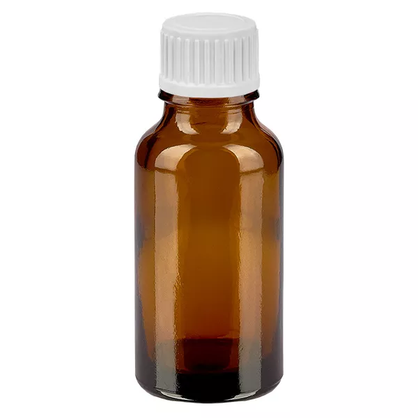 Butelka z kroplomierzem 20 ml 0,9 mm biała STD BrownLine UT18/20 Butelka z kroplomierzem 20 ml 0,9 mm biała STD BrownLine UT18/20