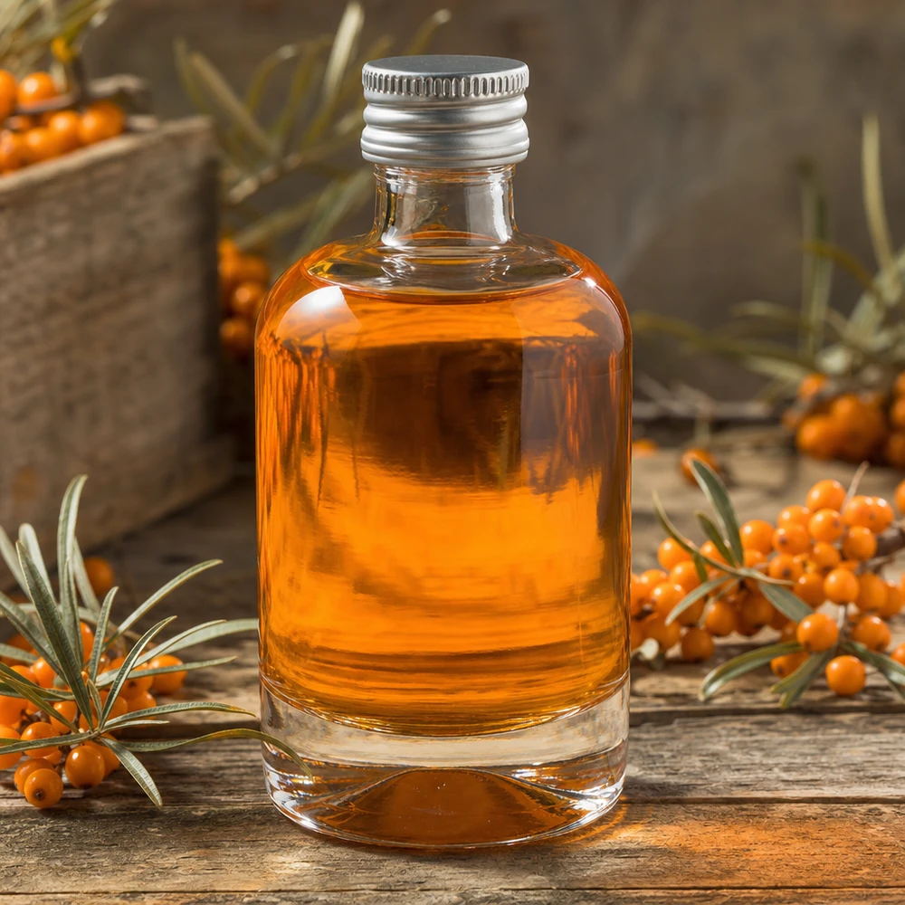 Butelka szklana 40 ml Sara z zakrętką srebrną UNiTWIST®