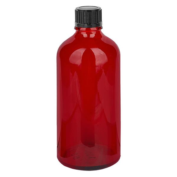 Butelka 100 ml 11 mm SV czarna STD RedLine UT18/100 Butelka 100 ml 11 mm SV czarna STD RedLine UT18/100