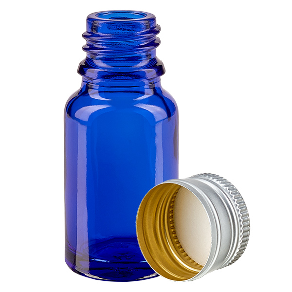 Butelka 10 ml 11 mm SV aluminiowo-srebrna STD BlueL.UT18/10
