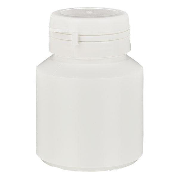 Pudełko na kapsułki 40 ml białe z Jaycap OV białe Pudełko na kapsułki 40 ml białe z Jaycap OV białe