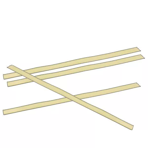 Klips mocujący płaski złoty (opakowanie 100 sztuk) 140 mm. Wykonane ze złotego papieru. Z wkładką z drutu 0,5 mm. Szerokość 7 mm, długość 140 mm. Klips mocujący płaski złoty (opakowanie 100 sztuk) 140 mm. Wykonane ze złotego papieru. Z wkładką z drutu 0,5 mm. Szerokość 7 mm, długość 140 mm.