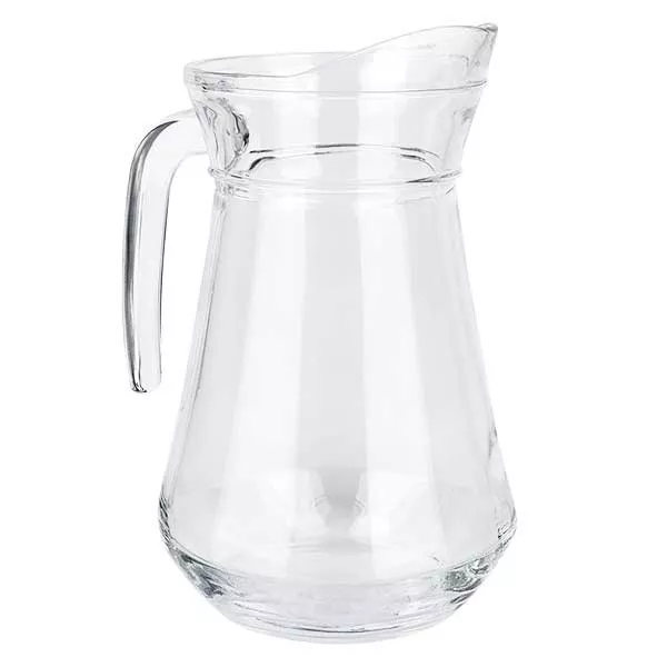 Dzbanek szklany Francja 1,0 l. Przezroczyste szkło hartowane