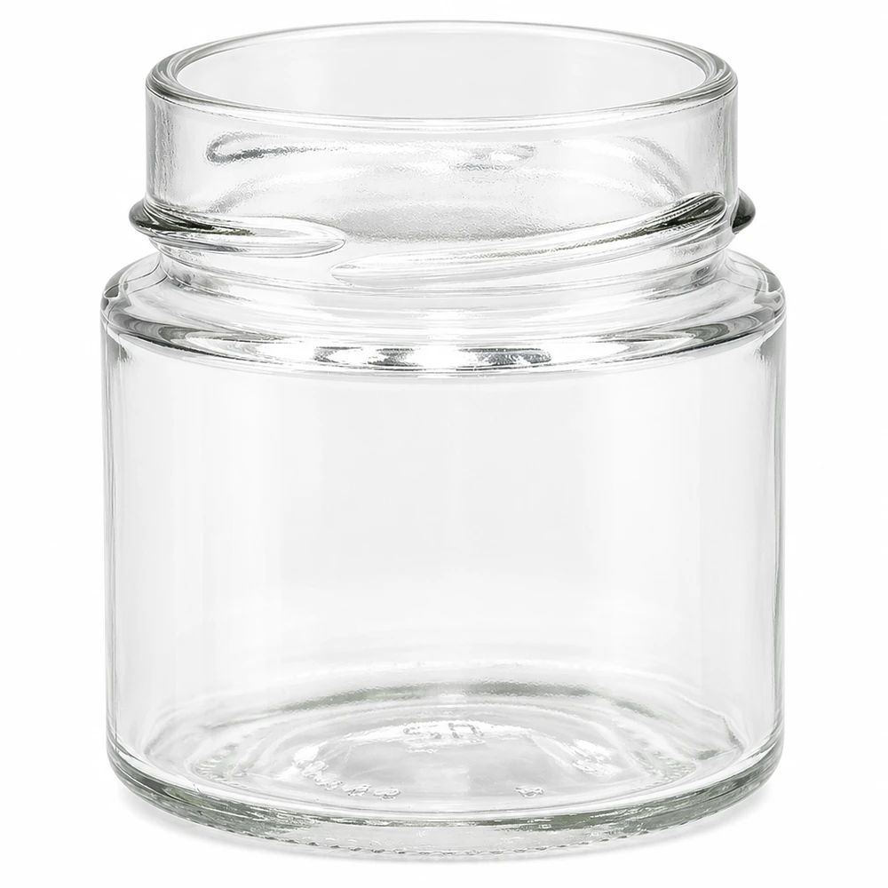 UNiTWIST Runda135 okrągły słoik 135ml TO58deep przezroczysty z zakrętką do przetworów
