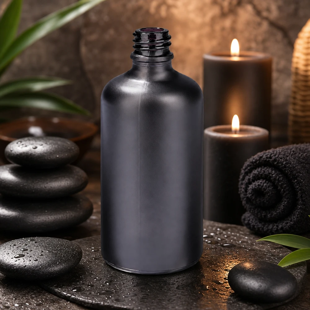 Butelka farmaceutyczna 100 ml BlackLine UT18/100 UNiTWIST z systemem zamknięcia UNiTWIST ułatwiającym obsługę