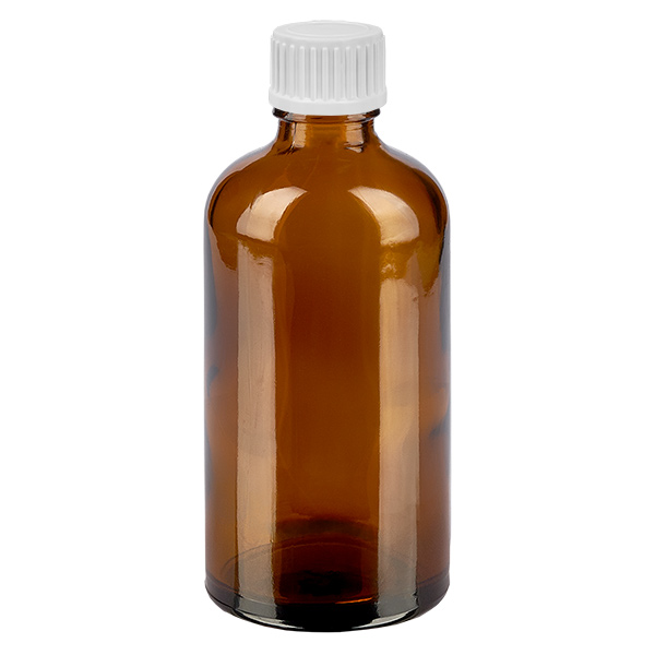 Butelka z kroplomierzem 100 ml 0,9 mm biały STD BrownLine UT18/100