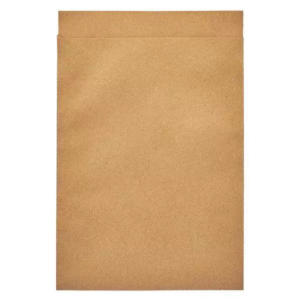 Torebka płaska brązowa (opakowanie 100 szt.) 130x180mm. Wykonane z papieru natronowego. Bezpieczne dla żywności. Bez fałdy bocznej i dolnej. 50 g/m² Torebka płaska brązowa (opakowanie 100 szt.) 130x180mm. Wykonane z papieru natronowego. Bezpieczne dla żywności. Bez fałdy bocznej i dolnej. 50 g/m²