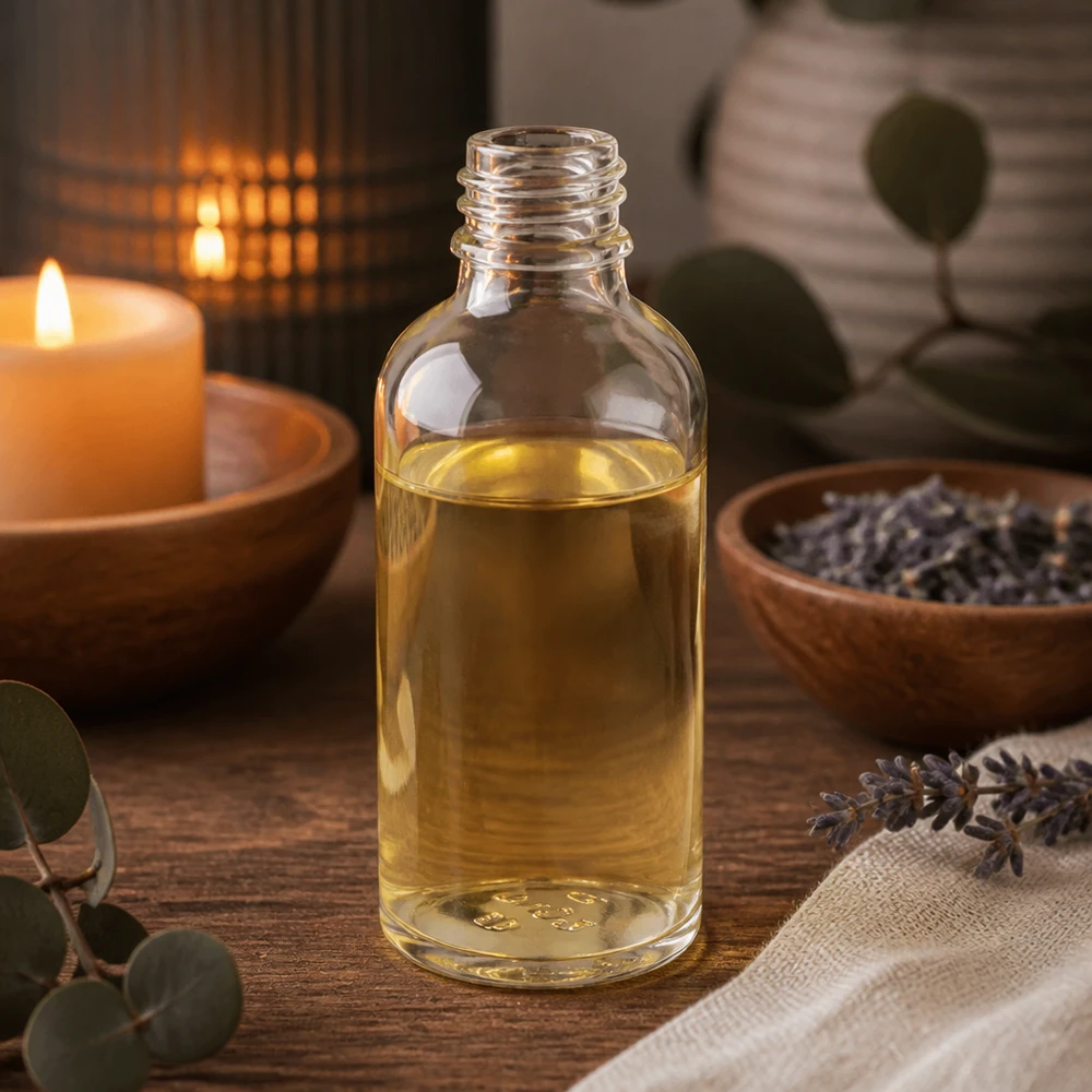 Butelka apteczna ApoGlas 50 ml z gwintem DIN18, idealna do kosmetyków i naturoterapii