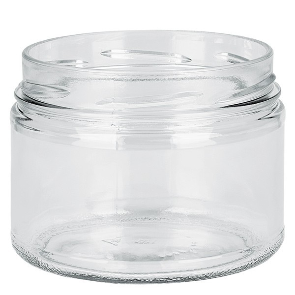 Słoik szklany 540ml przezroczysty, bez pokrywki, gwint TO100 Słoik szklany 540ml przezroczysty, bez pokrywki, gwint TO100
